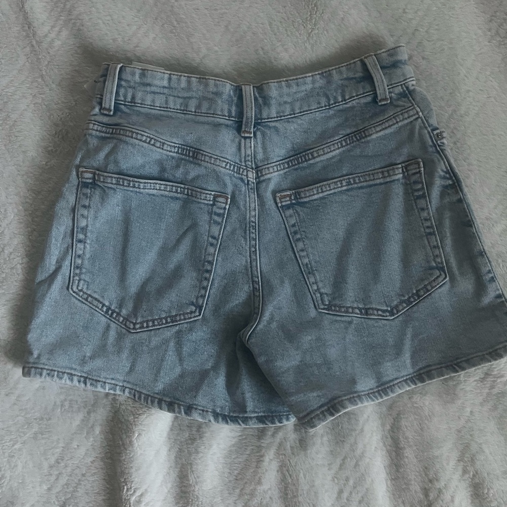 Light Blue Denim Shorts
